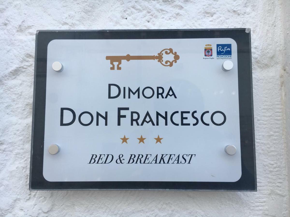 Dimora Don Francesco Bed & Breakfast Алберобело Екстериор снимка